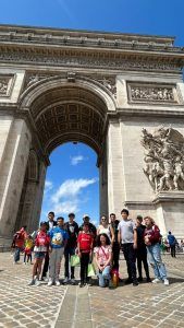paris arco del triunfo
